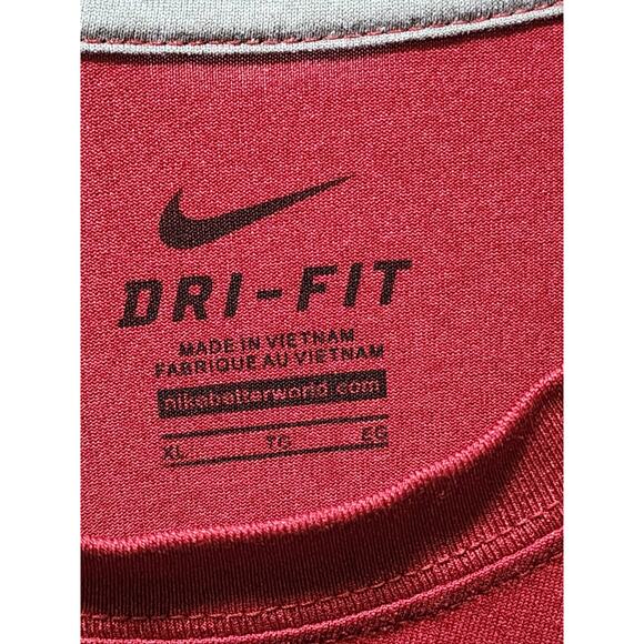 Nike Alabama Crimson Tide Dri-Fit Fit T-shirt NCAA Men's Size XL Athletic - Picture 4 of 7